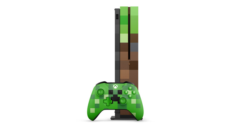 Illustration for article titled Look At This Official Minecraft-Themed Xbox One